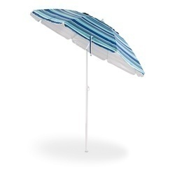 Parasol plażowy łamany Tadar Paski 200 cm