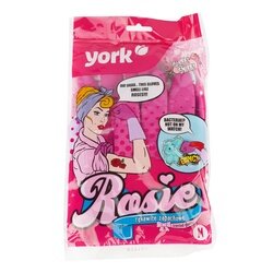 Rękawice gumowe zapachowe York Rosie S