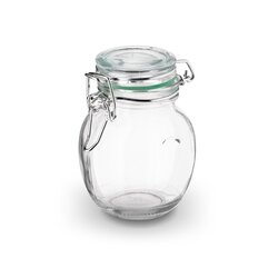 Słoiki szklane z klipsem i silikonową uszczelką Tadar Beczułka 100 ml 12 sztuk