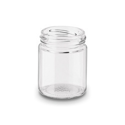 Słoiki szklane z metalową zakrętką Tadar Muna 100 ml 6 sztuk