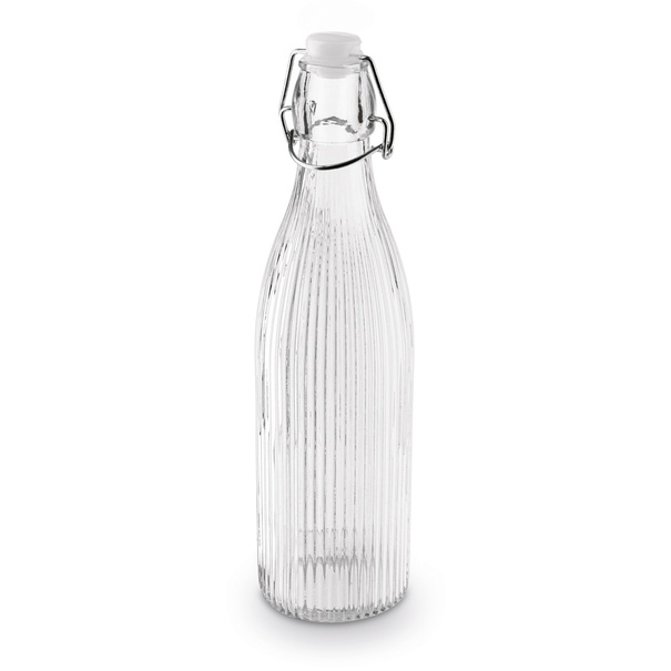 Butelka szklana z klipsem Tadar Paski 550 ml