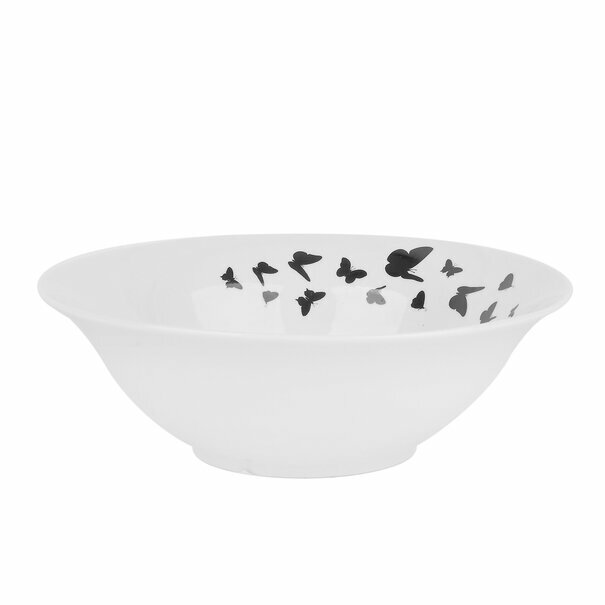 Salaterka porcelanowa na sałatkę Tadar Motyle 17,5 cm