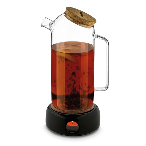 Dzbanek szklany ze spiralą filtrującą i podgrzewaczem Konighoffer Timor 1,7 l