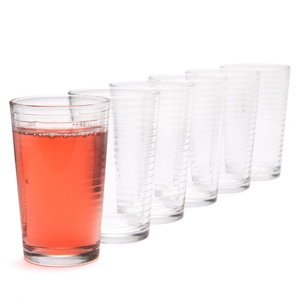 Komplet sześciu szklanek Tadar Correa 210 ml