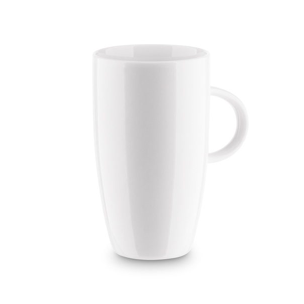 Kubek porcelanowy z uchem Tadar II 350 ml biały