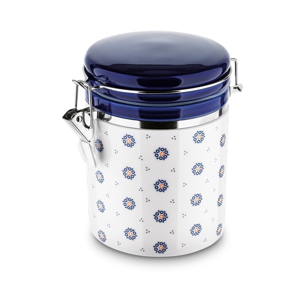 Pojemnik ceramiczny z klipsem Tadar Folklor 550 ml