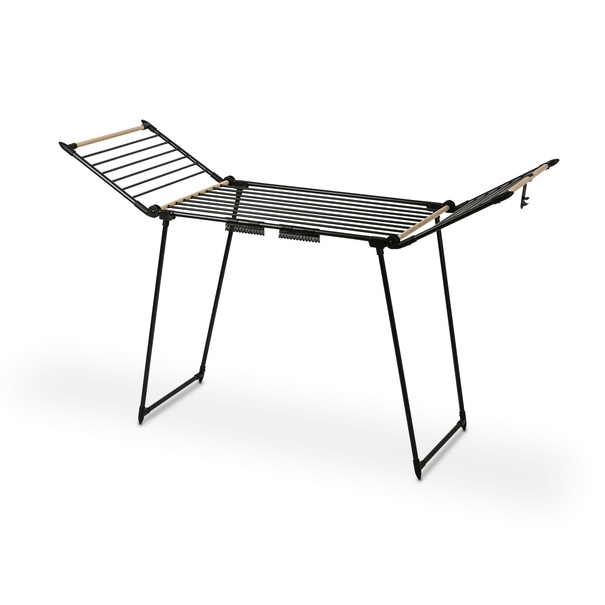 Suszarka balkonowa Konighoffer Spring Black Wooden 174 x 61 x 108 cm