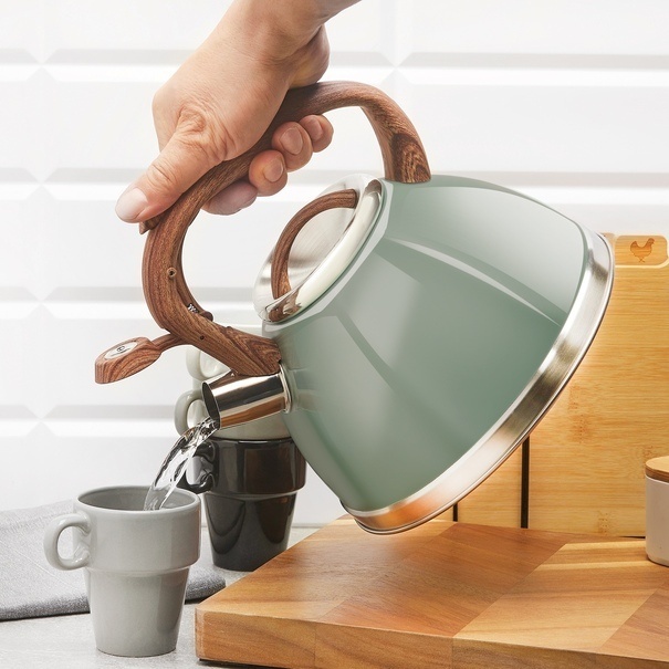 Czajnik na indukcję Konighoffer Avery Green 3 l zielony połysk
