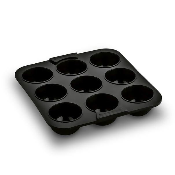 Forma do 9 muffin silikonowa do frytkownicy beztłuszczowej airfryera Tadar 19 x 18 x 3 cm
