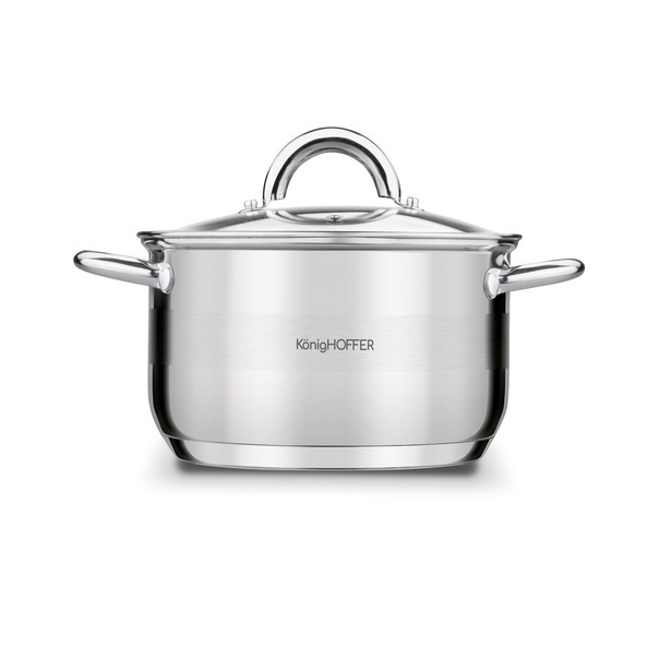 Garnek na indukcję ze stali nierdzewnej Konighoffer Faro 2,6 l