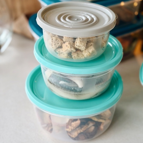 Komplet 7 pojemnik&oacute;w na żywność Tadar Pilado okrągłe