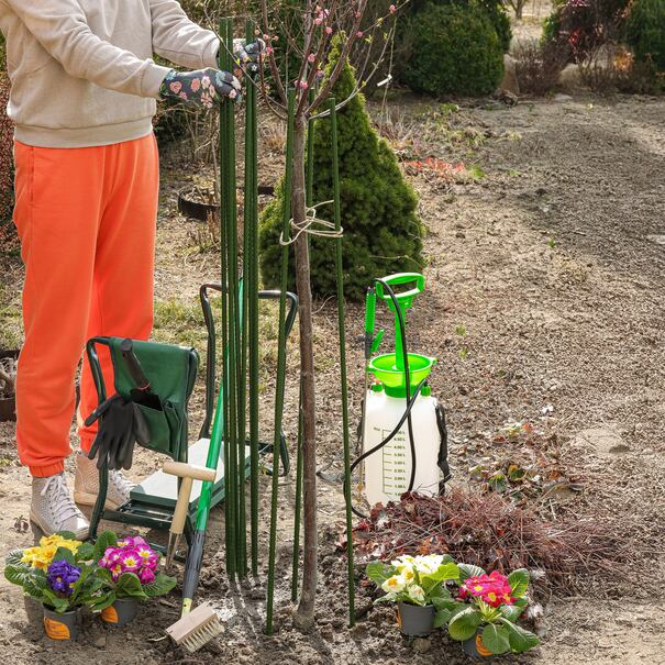 Paliki ogrodowe tyczki do pomidor&oacute;w Tadar 120 x 1,1 cm 10 sztuk