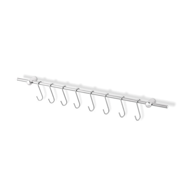 Reling kuchenny z 8 wieszakami Tadar 54 cm