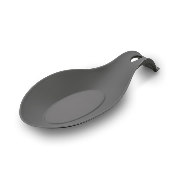 Silikonowa podstawka pod łyżkę Tadar 19,5 x 10 cm szara