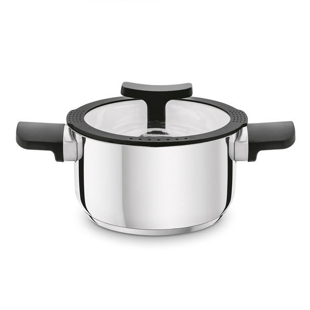 Zestaw garnków nierdzewnych z pokrywkami Starke Pro Eterno 8 elementów