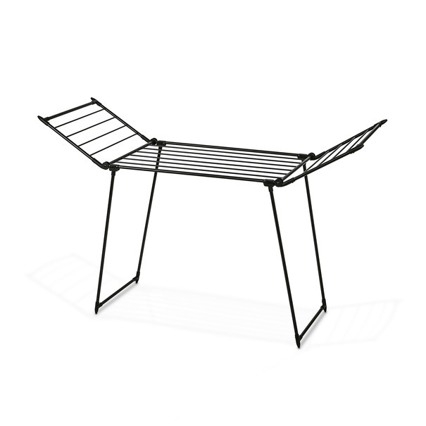 Suszarka balkonowa Konighoffer Navy Black czarna 174 x 61 x 108 cm