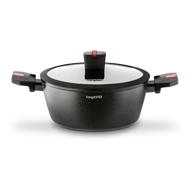 Zestaw garnk&oacute;w na indukcję Konighoffer Canise 6 element&oacute;w