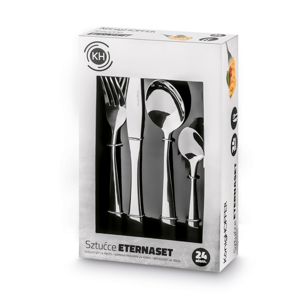 Zestaw sztućc&oacute;w na 6 os&oacute;b Konighoffer Eternaset 24 elementy