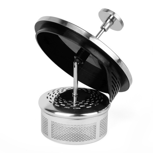 Dzbanek do herbaty z zaparzaczem i szklanym podgrzewaczem Konighoffer Saphir