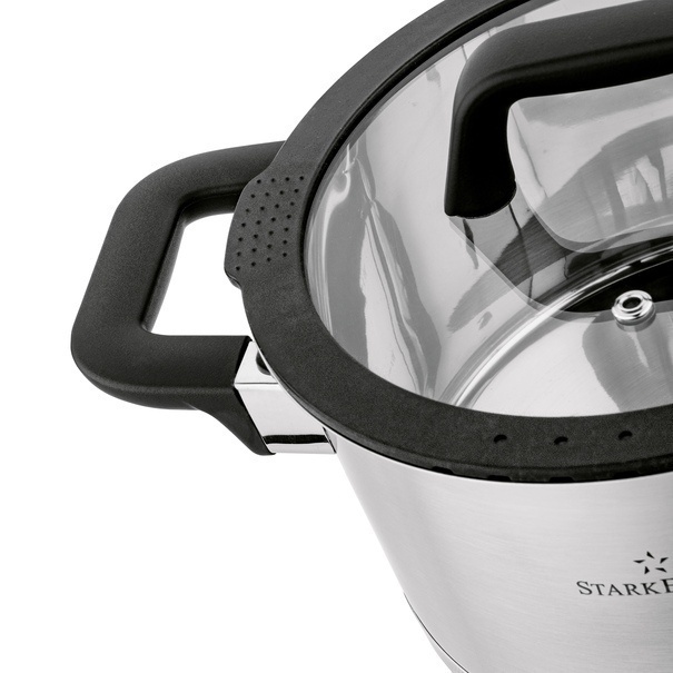 Garnek nierdzewny z pokrywką Starke Pro Rigor 1,7 l
