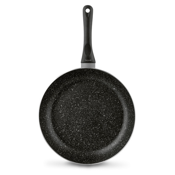 Komplet 3 patelni na indukcję z pokrywkami Tadar Amarantina Grey 20 24 28 cm