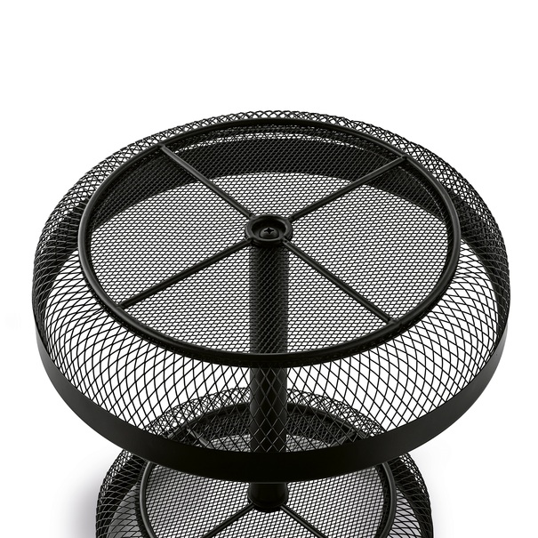 Koszyk na owoce dwupoziomowy Konighoffer Harmony 31 x 30 cm czarny