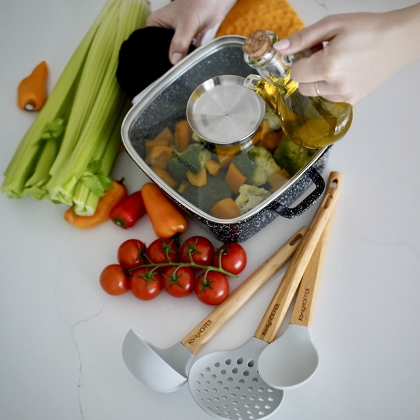 Łyżka silikonowa Konighoffer Gler 30 x 7 x 6,5 cm