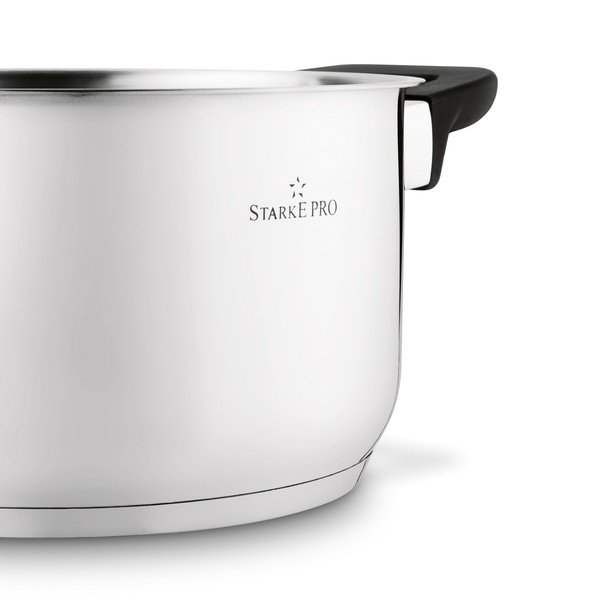 Garnek nierdzewny z pokrywką Starke Pro Sfera 5,8 l