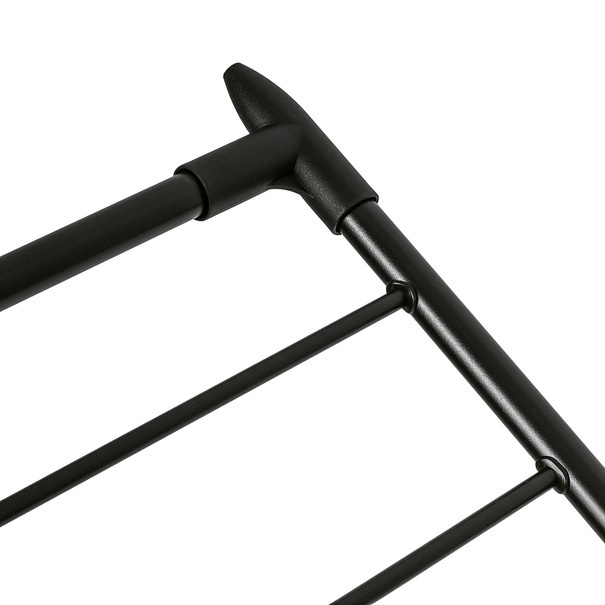 Suszarka balkonowa Konighoffer Navy Black czarna 174 x 61 x 108 cm