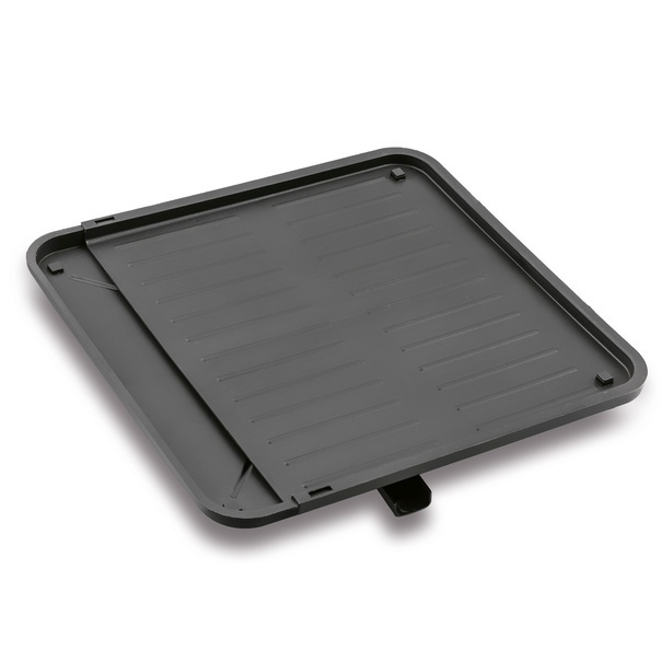 Suszarka do naczyń z ociekaczem i tacą Konighoffer 53 x 30 x 15,5 cm czarna