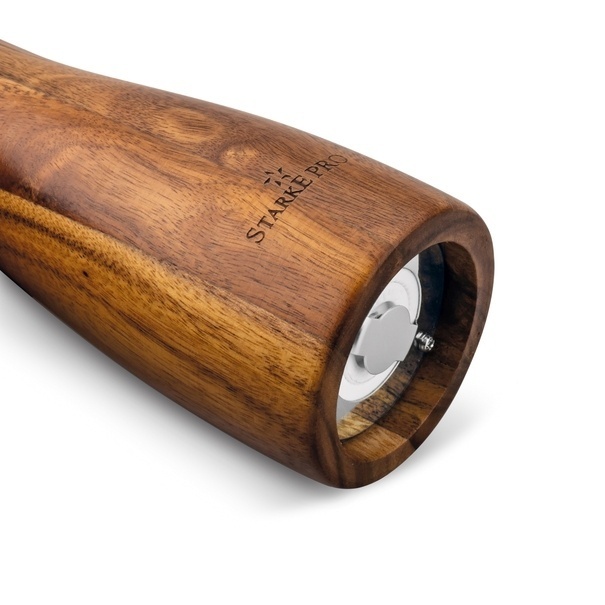 Zestaw 2 młynk&oacute;w ręcznych do soli i pieprzu Starke Pro Aragon