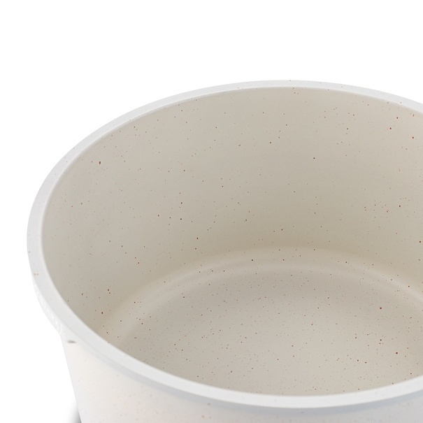 Zestaw garnk&oacute;w Starke Pro Compacti Cream 9 element&oacute;w odpinany uchwyt