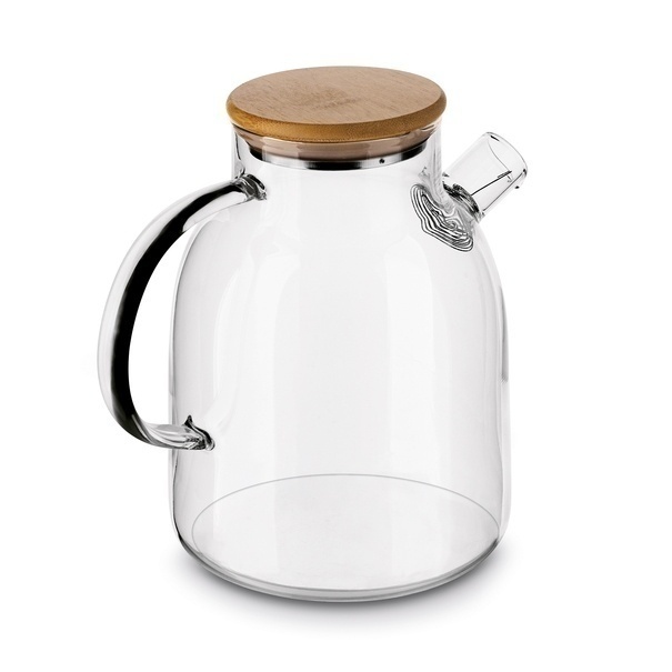 Dzbanek szklany ze spiralą i podgrzewaczem ceramicznym Tadar Nexo 1,8 l