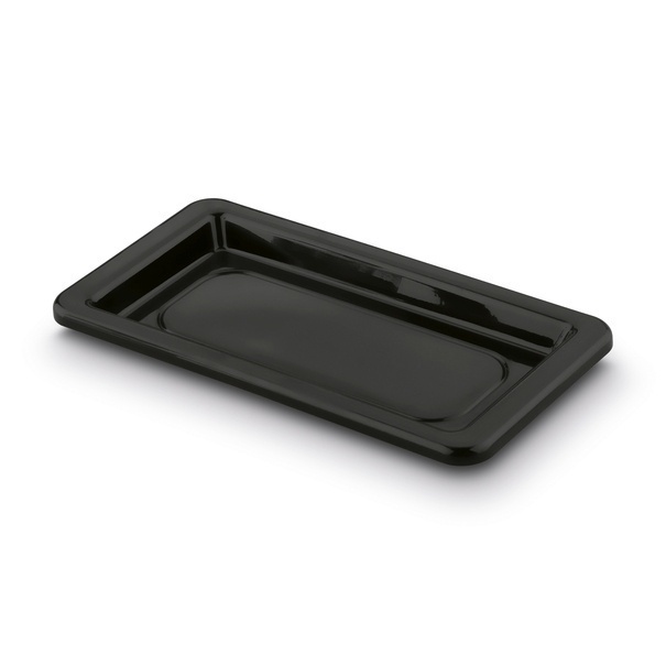 Organizer do zlewu druciany Tadar Trendy 23,5 x 13,5 x 15 cm czarny