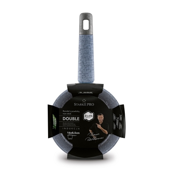 Rondel na indukcję non stick Starke Pro Double 1,4 l