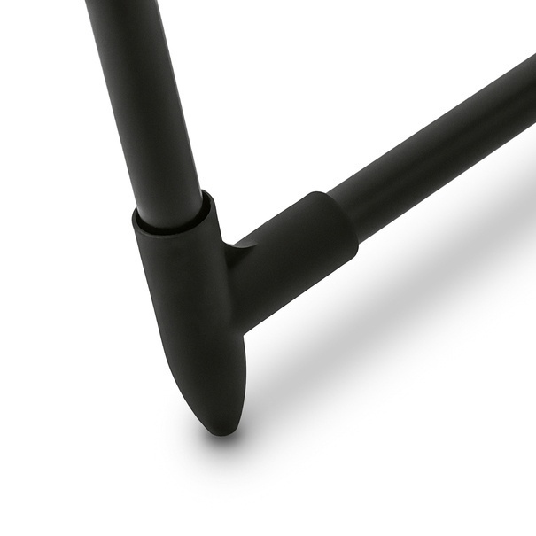 Suszarka balkonowa Konighoffer Navy Black czarna 174 x 61 x 108 cm