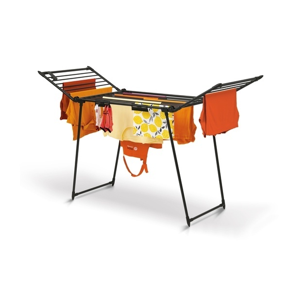 Suszarka balkonowa Konighoffer Spring 174 x 61 x 108 cm czarna