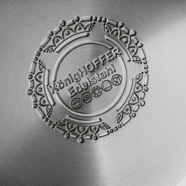 Zestaw garnk&oacute;w nierdzewnych Konighoffer Faro 10 element&oacute;w