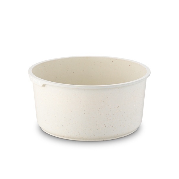 Zestaw garnk&oacute;w Starke Pro Compacti Cream 9 element&oacute;w odpinany uchwyt