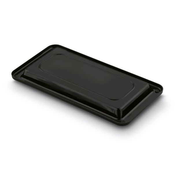 Organizer do zlewu druciany Tadar Trendy 23,5 x 13,5 x 15 cm czarny