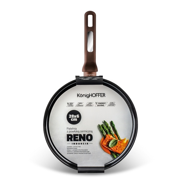 Patelnia ceramiczna na indukcję Konighoffer Reno 28 cm