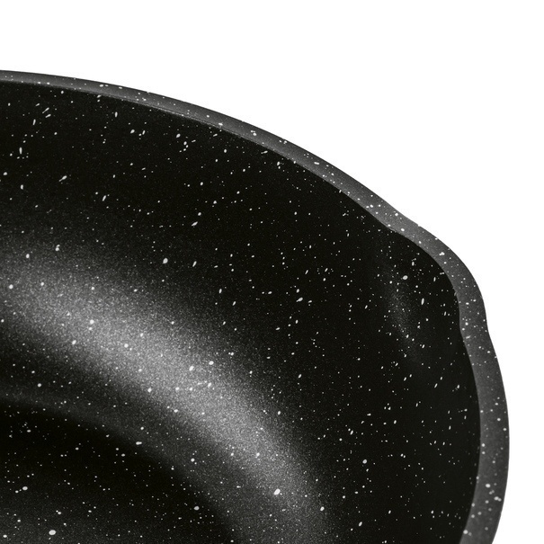 Patelnia WOK na indukcję z pokrywką Starke Pro Yasai 30 cm