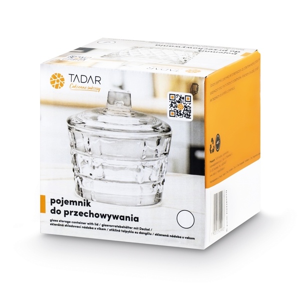 Pojemnik do przechowywania szklany z pokrywką Tadar Cask 250 ml