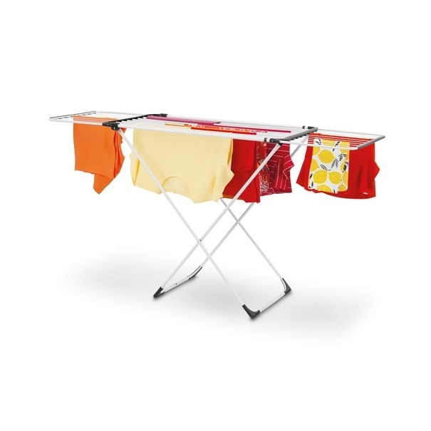 Suszarka balkonowa teleskopowa Tadar Maya 108-176 x 55 x 94 cm biała
