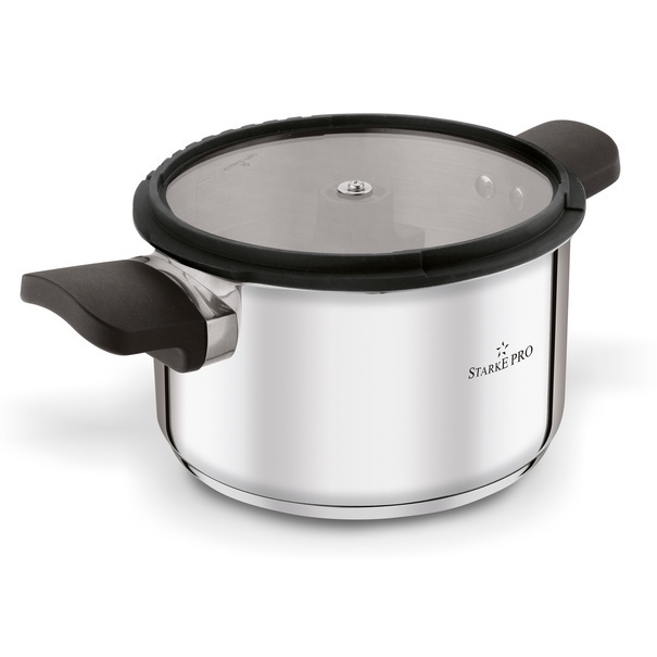 Zestaw garnk&oacute;w nierdzewnych z pokrywkami Starke Pro Eterno 8 element&oacute;w