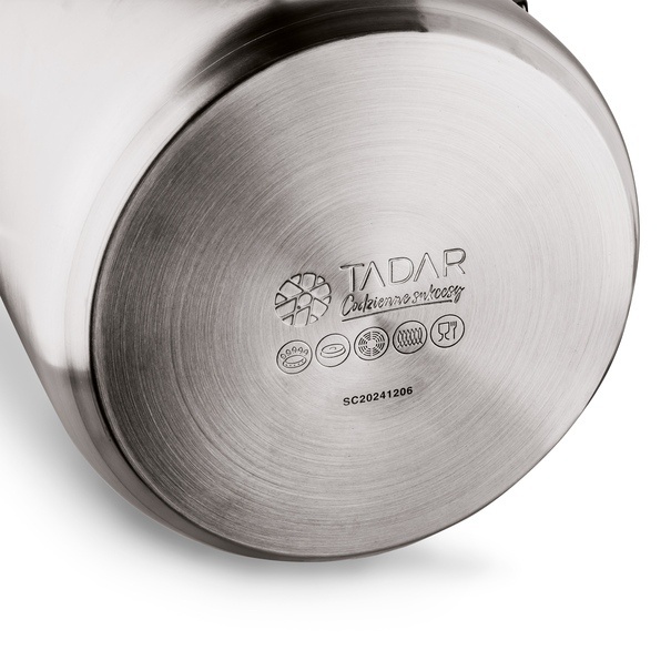 Garnek nierdzewny gastronomiczny Tadar Supreme 30 l na indukcję