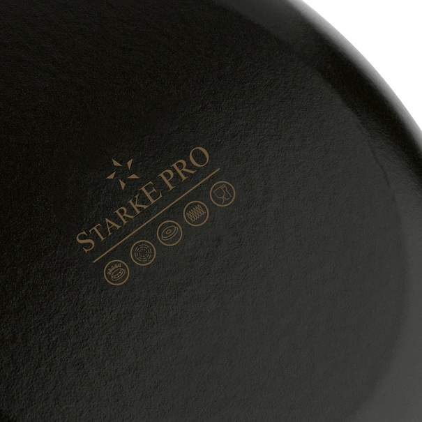 Garnek żeliwny emaliowany z pokrywką Starke Pro Hanoi 5,6 l