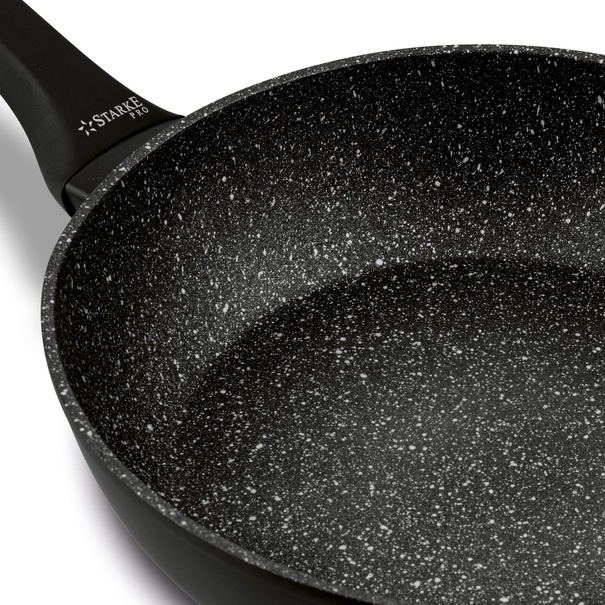 Komplet garnk&oacute;w i patelni z ceramiczną powłoką Starke Pro Piccante 11 element&oacute;w