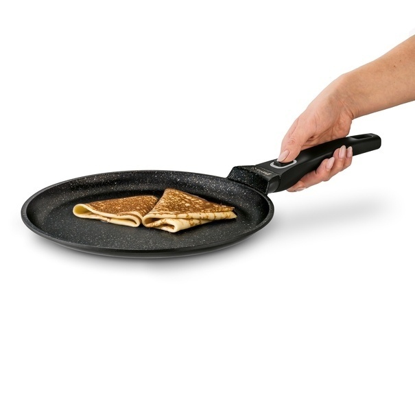 Patelnia do naleśników marmurowa na indukcję Starke Pro Svart Marble 28 cm