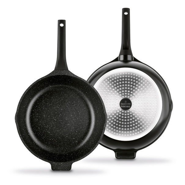 Patelnia WOK na indukcję z pokrywką Starke Pro Yasai 32 cm